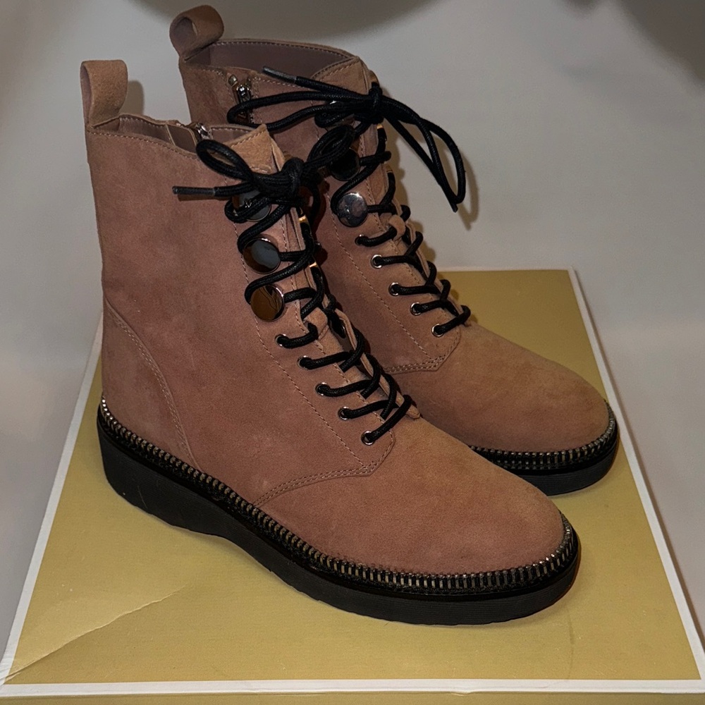Michael Kors Suede Ankle Boots